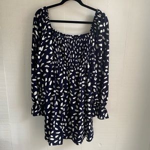 ASOS Navy Maternity Dress